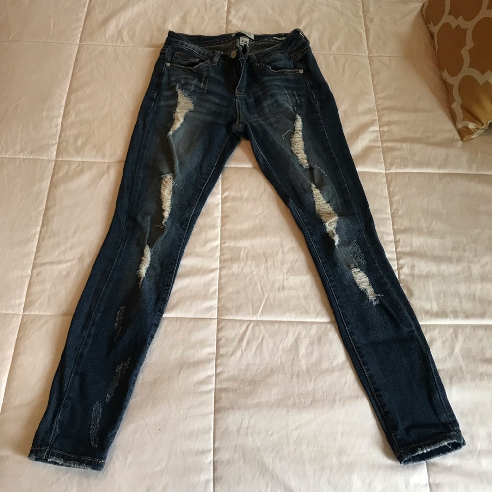 Judy Blue Distressed Jeans